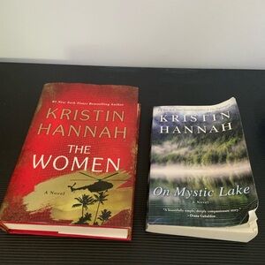 Kristin Hannah Book Set - The Women & On Mystic Lake